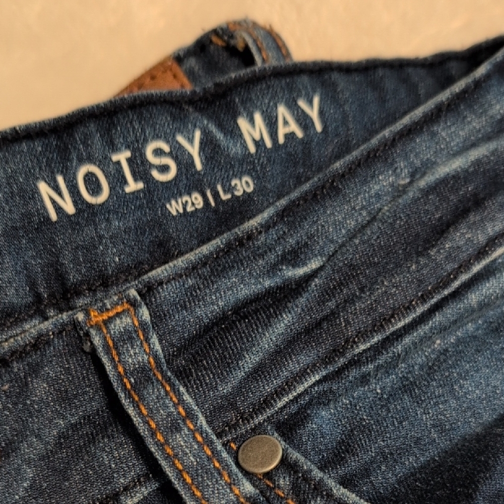 Brand new wOat Noisy May Indigo Denim Jeans - Picture 3 of 8